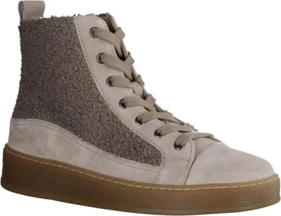 Produktbild von Gabor Comfort 76776-41 Damenboots, Leder/Textil, Silk (Beige) - Damenschuhe Modische Stiefelette / Boots, Beige, leder/textil (dreamvelour/wool)