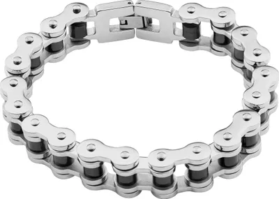 Produktbild von Spirit Motors Edelstahlarmband 7.0, 23,2cm, Motorradketten-Design