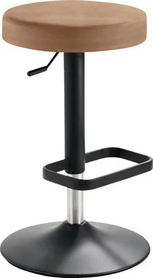 Produktbild von Barstuhl Mayer Sitzmöbel 1200 44 x 44 x 55 cm Stahl schwarz/hellbraun