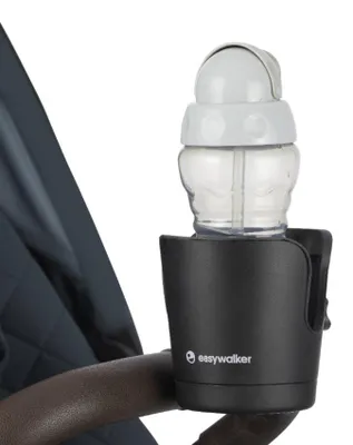 Produktbild von Easywalker Becherhalter, Für Easywalker Kinderwagen und Buggys mit Unique Accessory System, Einfach zu befestigen und abzunehmen, Für Trinkflaschen - Schwarz