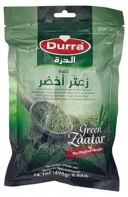 Zdjęcie produktu dla Zaatar arabski z tymiankiem zielony zatar 400 g tymianek mieszanka przypraw