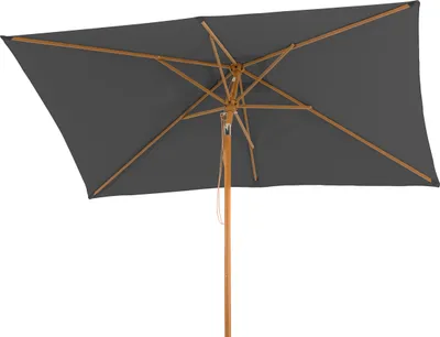 Produktbild von Schneider Sonnenschirm Malaga, Anthrazit, ca. 300 x 200 cm , rechteckig
