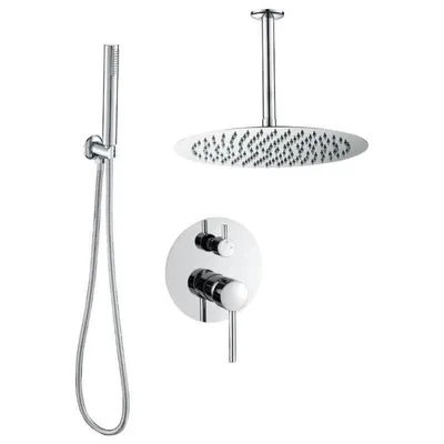 Produktbild von Unterputz-Eingriff-Duscharmatur SLIGO chrom Duschkopf Ø 20cm