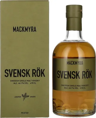Produktbild von Mackmyra Svensk Rök Swedish Single Malt Whisky 46,1% Vol. 0,7l in Geschenkbox