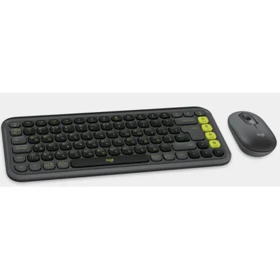 Produktbild von Logitech 920-013156, Kabellos, Bluetooth, Scherenschalter, QWERTY, Graphit, Maus enthalten
