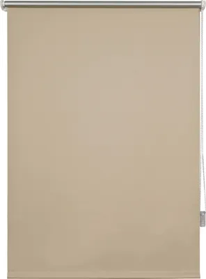 A roller blind is shown hanging vertically.