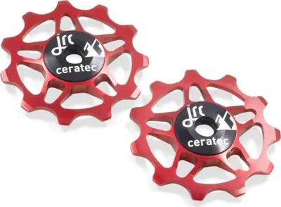 Produktbild von Jrc Components Ceramic Fahrrad-schaltröllchensatz Rot 11t Rot 11t