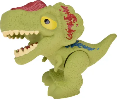 Produktbild von Dilophosaurus-Dinosaurierfigur mit beweglichen Gliedmaßen ZA5354