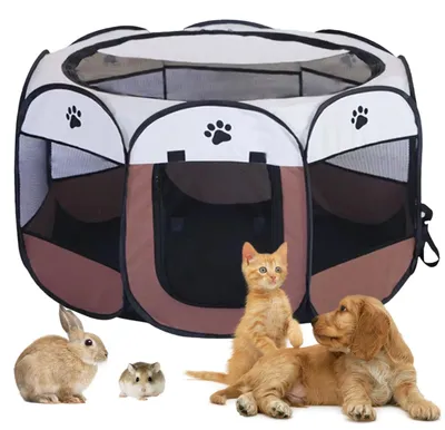 Image de Cage de transport portable pour chiens et chats