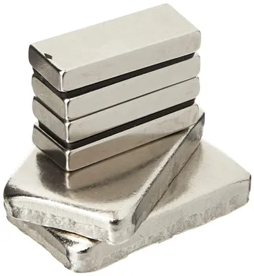 Neodym-Magnet N42 25x10x4 mm, 5,4 kg, 4 Stück