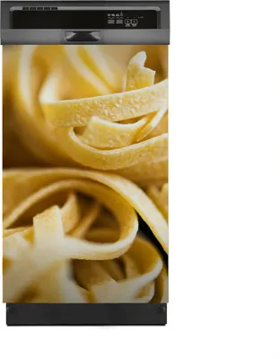 Produktbild von Aufkleber sticker 45x70 cm Dekorative folie Spülmaschine - Italienische rohe Nudeln Tagliatelle