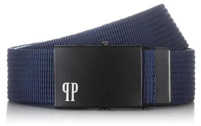 Produktbild von Herrengürtel 125 cm marineblau Paolo Peruzzi mit Clipschnalle PW-22-125