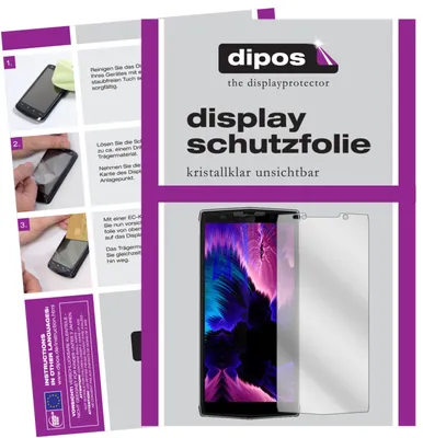 Produktbild von 2x Schutzfolie für Doogee BL9000 klar Displayschutzfolie Folie Display Schutz