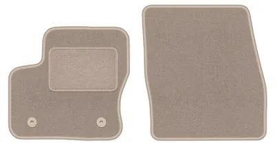 Immagine prodotto di Tappetini anteriori in moquette per Ford Transit Connect 2013-2017 (commerciale) – 2 pezzi, beige, su misura – Wielganizator LUX