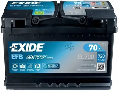 Obrázok produktu pre Batéria Exide El700 Efb