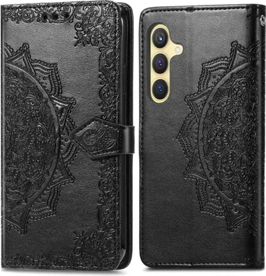Image de imoshion Bibliothèque Mandala pour le Samsung Galaxy S24 Plus - Noir