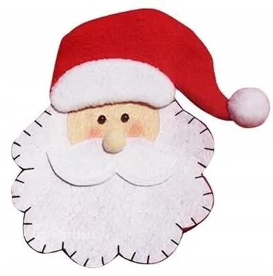 Produktbild von Nikolauskopf Besteckhalter für den Weihnachtstisch festliche Deko