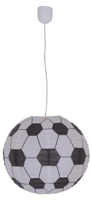 Image de Näve E27 Abat-jour KID BALLON Ø40cm blanc Football 4113982
