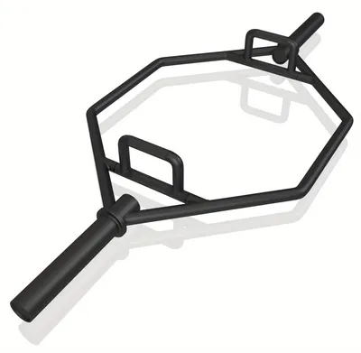 Produktbild von Trap Bar – Hex Bar – Halterstange – Schulterheben-Stange – Gewichtheberstange – Schwarz