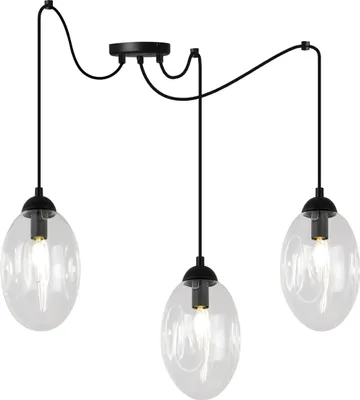 Produktbild von Moderne Loft Hängelampe – Deckenlampe Kronleuchter im Spinnen Design für Wohnzimmer und Schlafzimmer