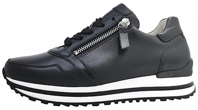 Produktbild von Gabor Comfort Damenschuhe sportlicher Schnürer Schwarz Freizeit