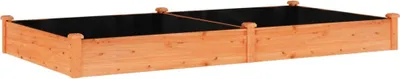 Obrázok produktu pre vidaXL Zvýšená posteľ s vložkou hnedá 240x120x25 cm masívne jedľové drevo