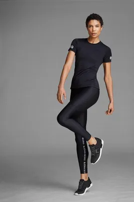 Produktbild von Björn Borg - Damen - Clara Leggings Mit Hohem Bund - Schwarz - Gr. 34