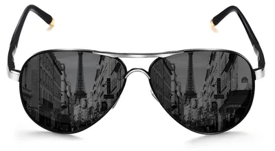 Imagen del producto de Gafas de sol de metal, ultraligeras, polarizadas, con protección UV400, de color gris, ideales para actividades al aire libre