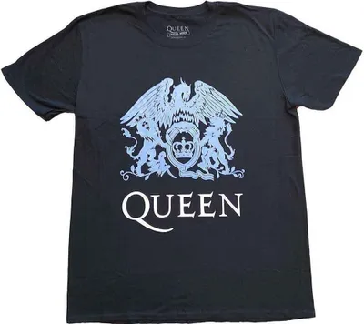 Produktbild von Queen Blue Crest Black 2XL T-Shirt