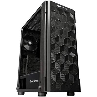 Image de Boîtier ATX Semi-tour Nfortec Air Noir