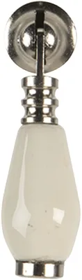 Produktbild von Clayre & Eef Türknauf 2x6 cm Beige Keramik
