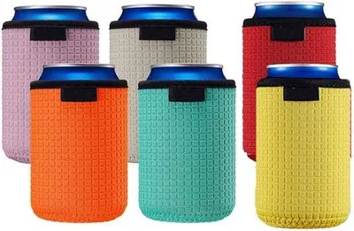 Produktbild von Famanu Neopren Getränkekühler - 6 Stück