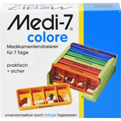 Zdjęcie produktu dla Medi 7 Medikamentendos.f.7 Tage kolor 1 St