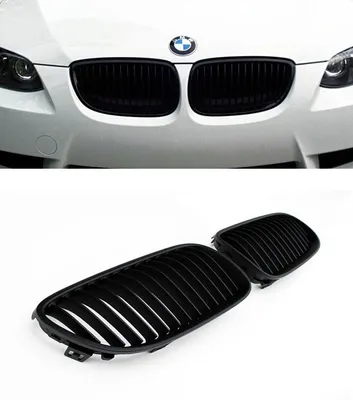 Zdjęcie produktu dla Sportowa atrapa chłodnicy PREMIUM przednia czarna do BMW E92 E93