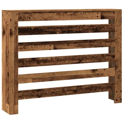 Obrázok produktu pre Kryt na radiátor staré drevo 104x20x82 cm kompozitné drevo