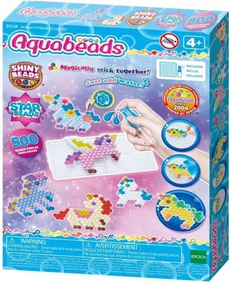 Zdjęcie produktu dla Aquabeads 35128, Zestaw artystyczny dla dzieci, 4 lat(a), Plastik, Wielobarwny, 1 szt.