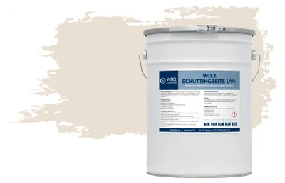 Productafbeelding van Wixx Schuttingbeits UV+ - RAL 9001 | Crèmewit - 1L