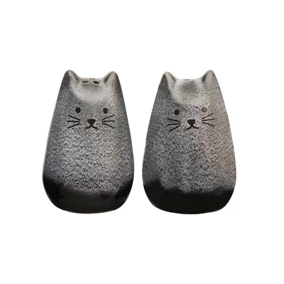 Produktbild von Sass & Belle, Salz- Pfefferstreuer, Salzstreuer, Pfefferstreuer, Gewürzstreuer, Katze,