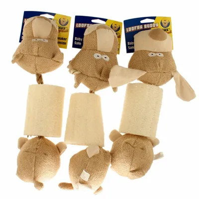Image de Jouet Loofah Buddy pour chiens 1 pièce