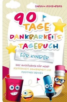 Produktbild von 90 Tage Dankbarkeitstagebuch für Kinder