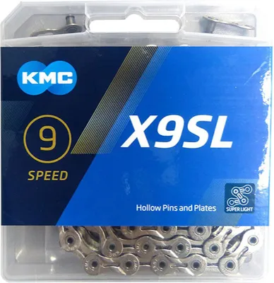 Obrázek produktu pro KMC Kmc řetěz X9Sl stříbrný 1/2 X 11/128 114Gl