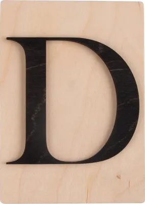 Produktbild von Rayher Hobby GmbH Buchstabe D 15cm Sonstige Sonstige