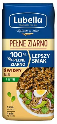 Lubella Vollkornnudeln Fusilli Roggen Swiderki 400g