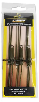 Zdjęcie produktu dla Przypon helikopterowy Leadcore Carp Spirit Gravity 3 sztuki zielony ACS010151