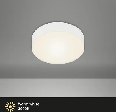 Produktbild von Deckenleuchte Briloner LED 11W Ø15,7cm weiß Deckenlampe