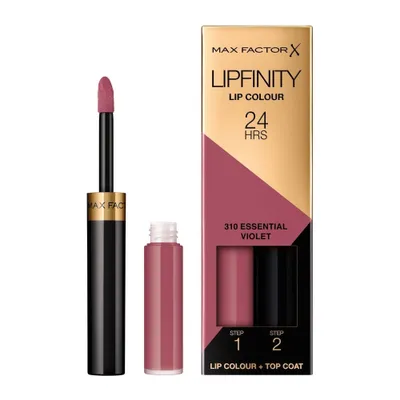Immagine prodotto di Max Factor Lipfinity Lip Colour Rossetto liquido 310 Essential Violet