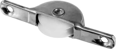 Produktbild von Laufrolle Nylon Stahl Rollwagen Schiebetürbeschlag Holz Schiebetür Lauf Rolle Nylon 76mm Nut