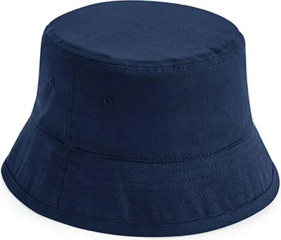 Produktbild von Beechfield B90NB | Junior Organic Baumwolle Bucket Hat Bio Baumwolle - Farbe: Navy - Größe: M/L