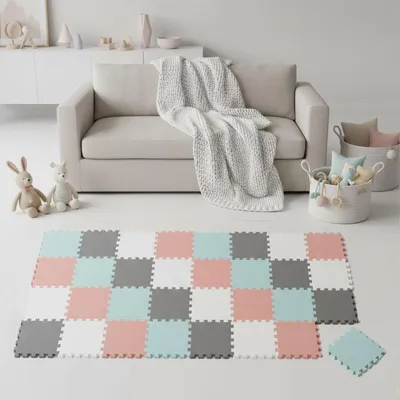 Immagine prodotto di 36 pezzi tappetino gioco baby puzzle mat 30x30 gattonare tappetino pavimento asilo nido