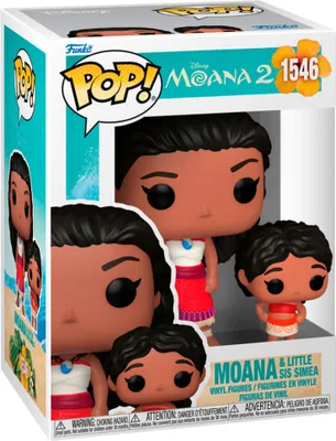 Image de Funko Pop! Disney Vaiana Moana 2 - Figurki Moana i Simea Premium Winylowe